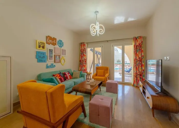 Marina Mosaique 1 Bedroom With Pool View Apartman *